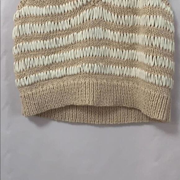 INTERMIX STRIPED‎ V NECK CROP TOP SIZE S - Picture 6 of 7